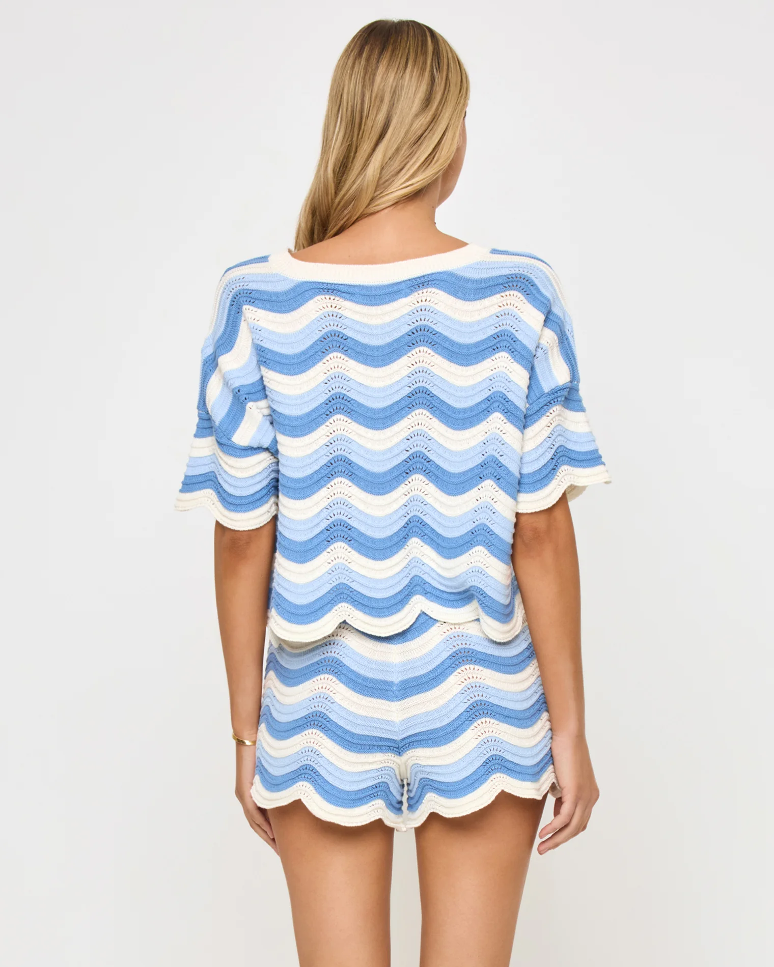 Make Waves Knit Short - Blue Crush - Image 3