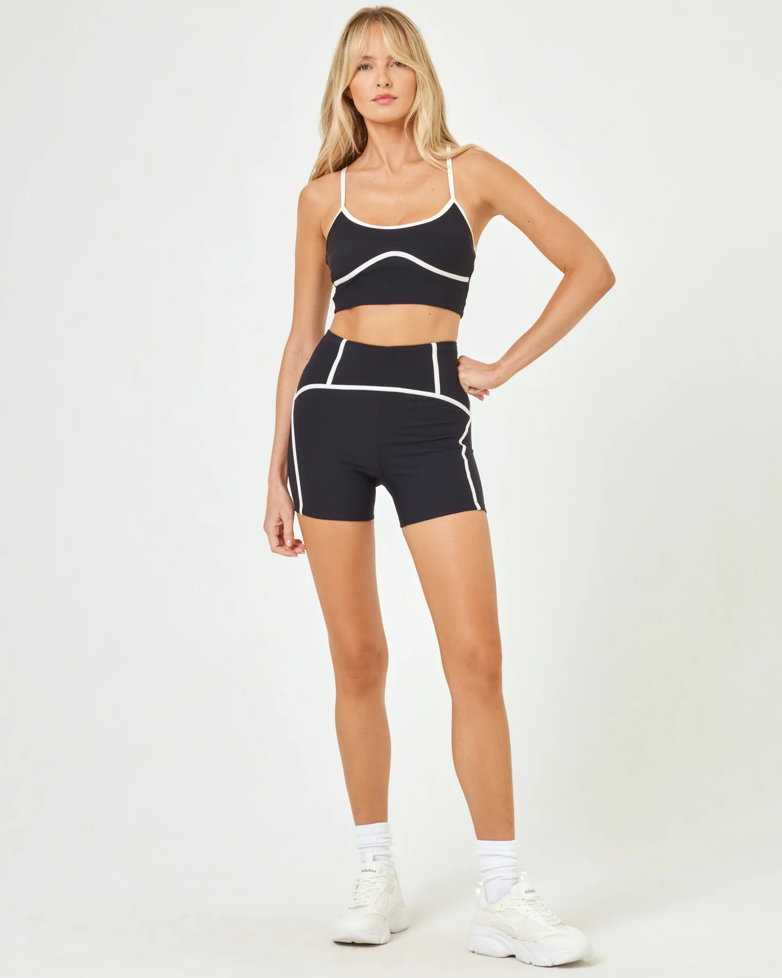 Revel Top - Black-Cream - Image 4